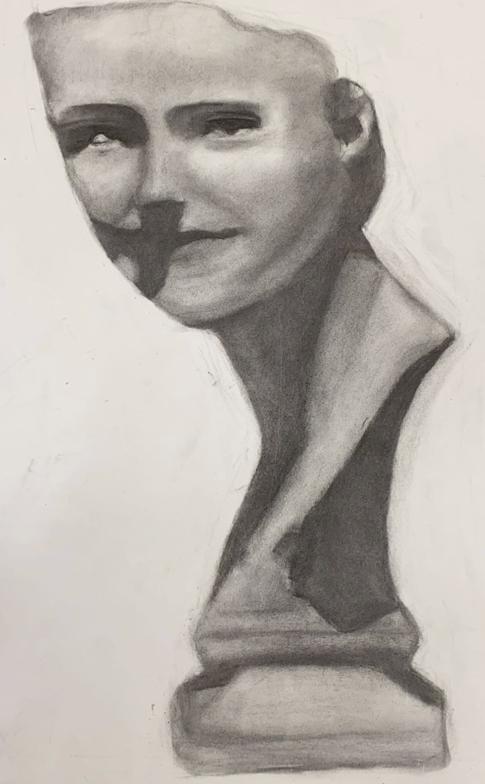 Charcoal drawing